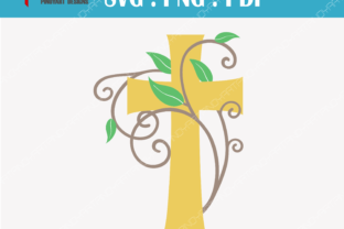 Crucifix Graphics for Craft-Inspired Branding