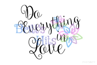 Do Everything in Love: A Versatile SVG for Graphics and Crafts