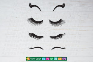Eyelashes Graphics: Whimsical Illustrations for Blogs