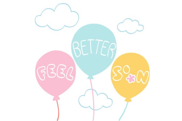 Feel Better Soon Card Graphics & Illustrations Review