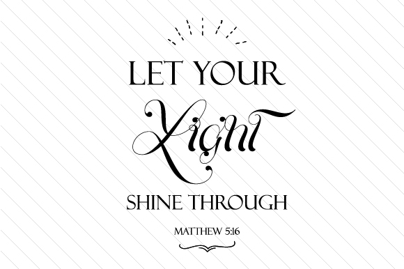 Matthew 5:16 Crafts: Religious Design for Blogs