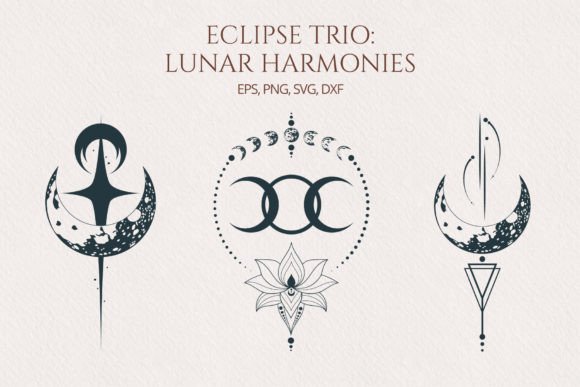 Mystical Moon Graphics: Eclipse Trio Review