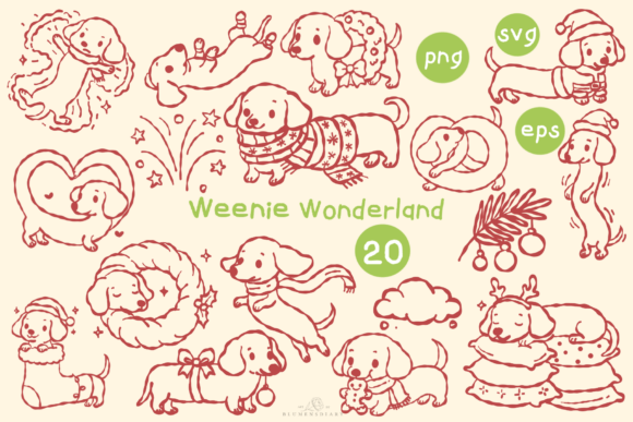 Weenie Wonderland Clipart: Graphics & Illustrations Review